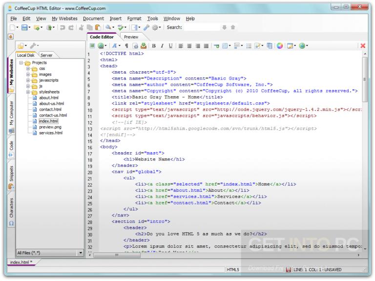 CoffeeCup-HTML-Editor-Offline-Installer-Download-768x576